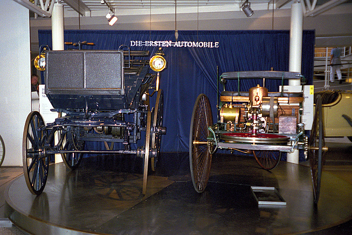 The Patentwagen at the Mercedes Museum