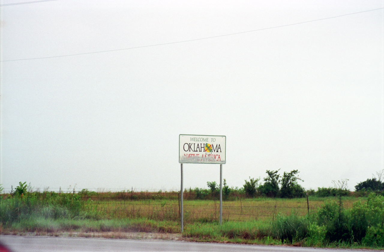 Oklahoma border
