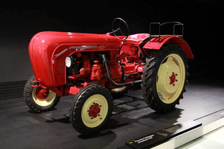 Porsche Museum Tractor